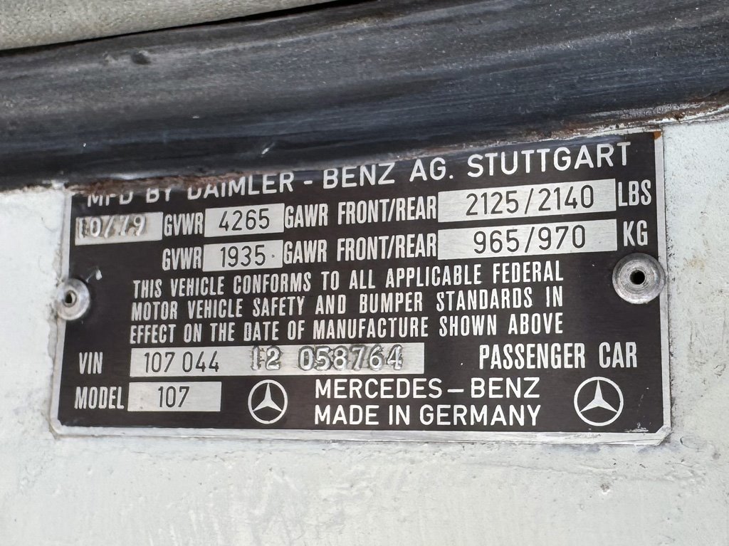 1980 Mercedes-Benz 450 SL - $12,980