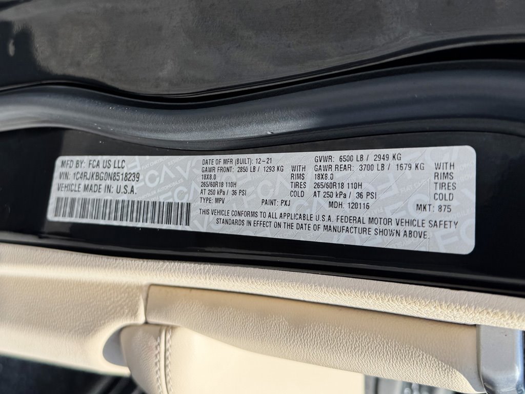 2022 Jeep Cherokee - $27,980
