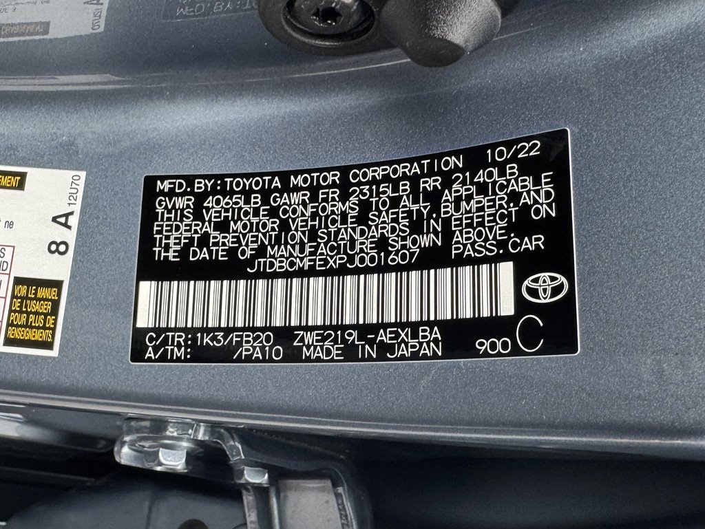 2023 Toyota Corolla - $16,980