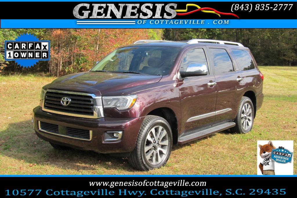 The 2018 Toyota Sequoia Limited photos