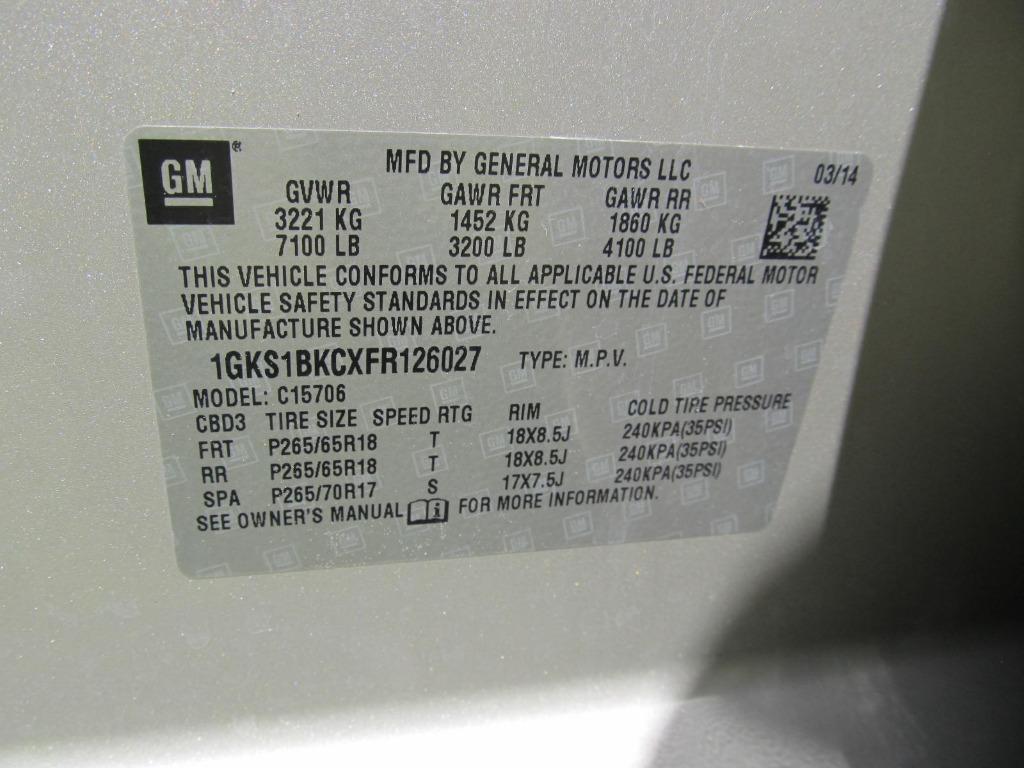 2015 GMC Yukon SLT photo