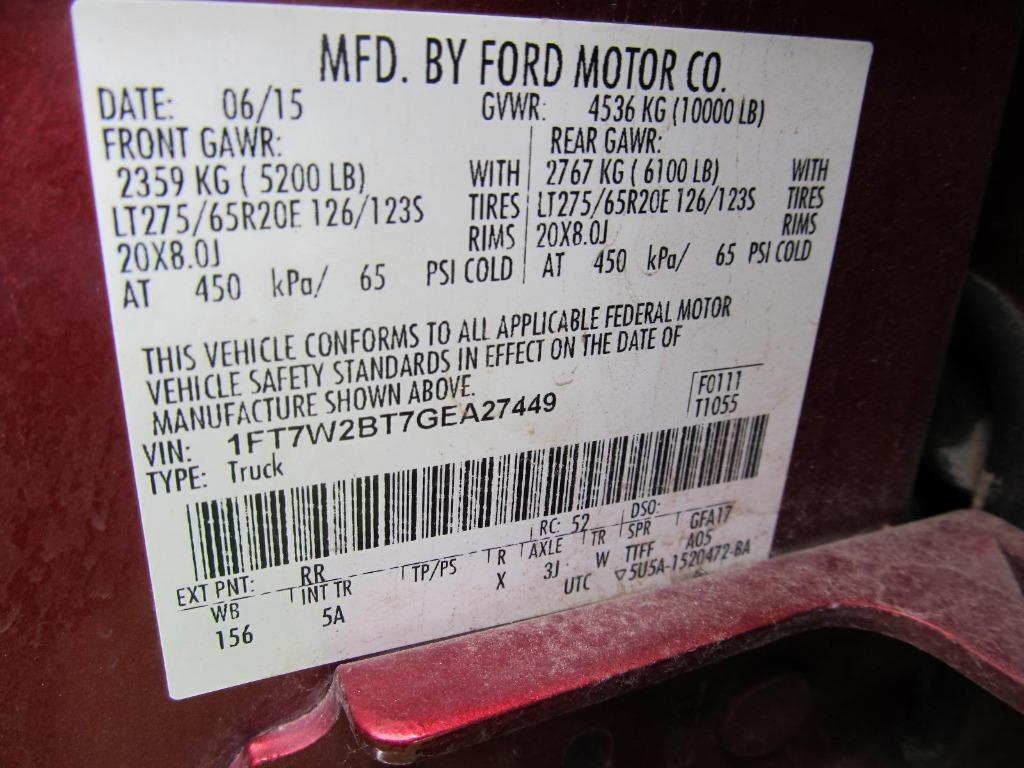 2016 Ford F250sd Lariat photo
