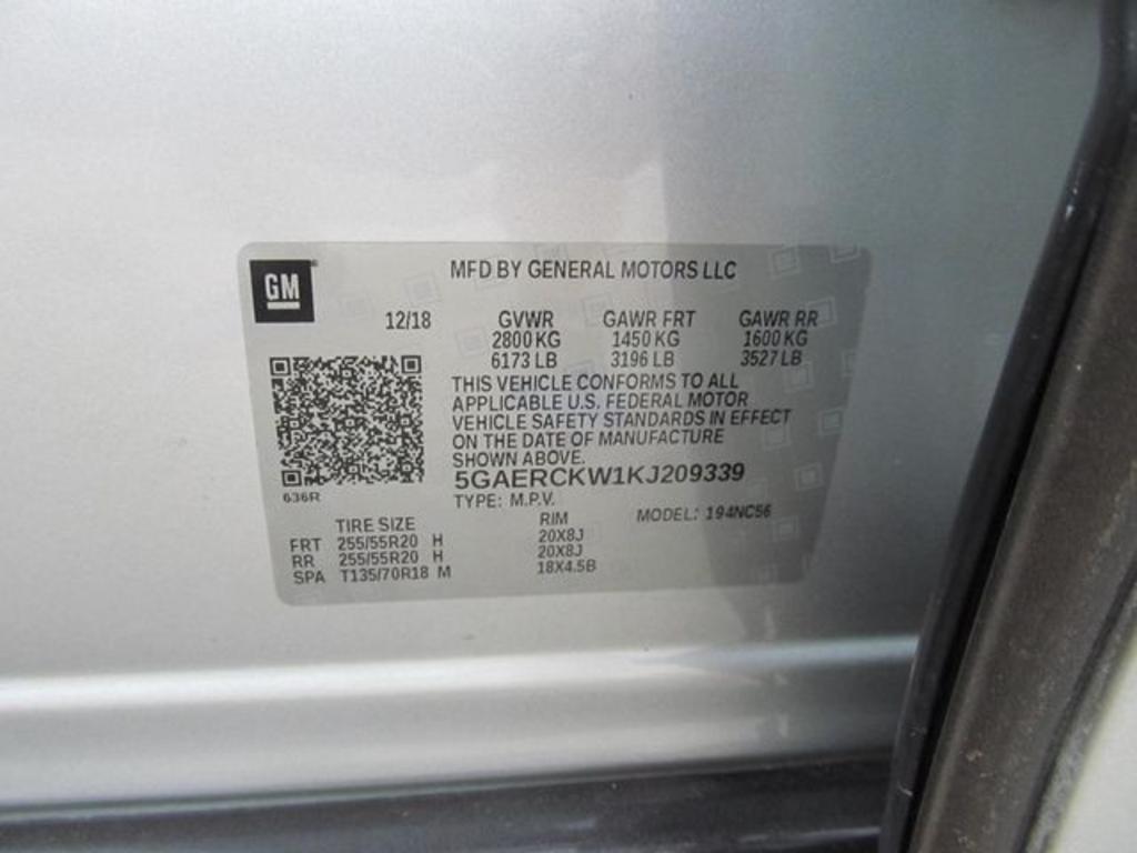 2019 Buick Enclave - $16,000