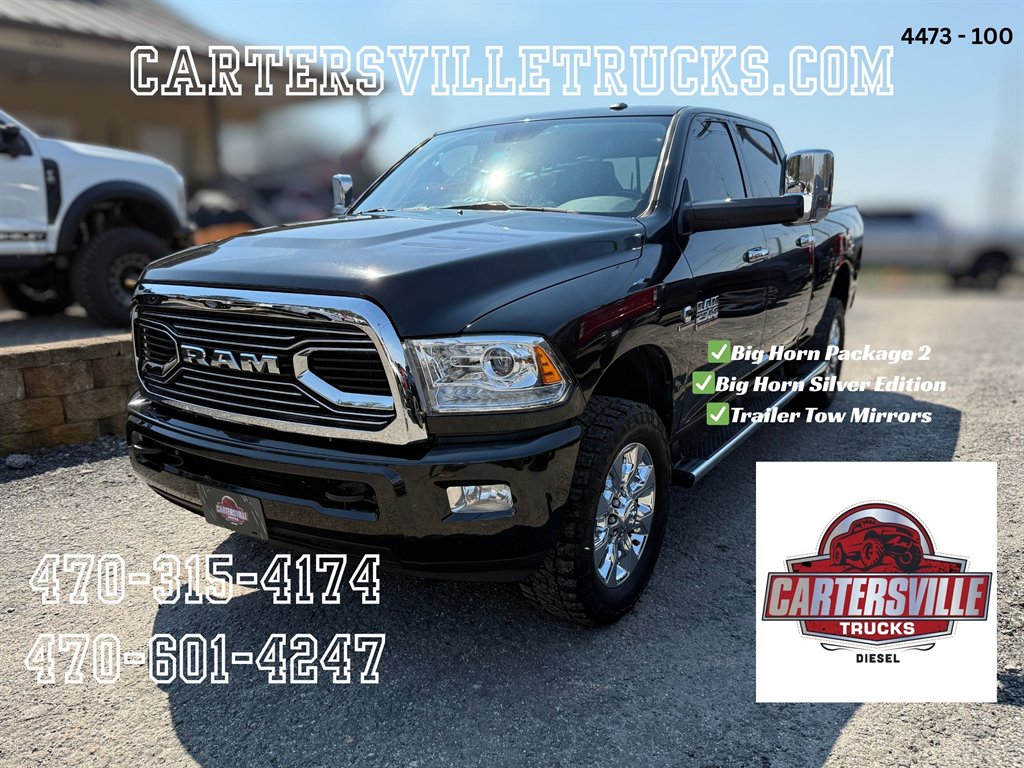 2018 RAM 2500 SLT Crew Cab 4WD