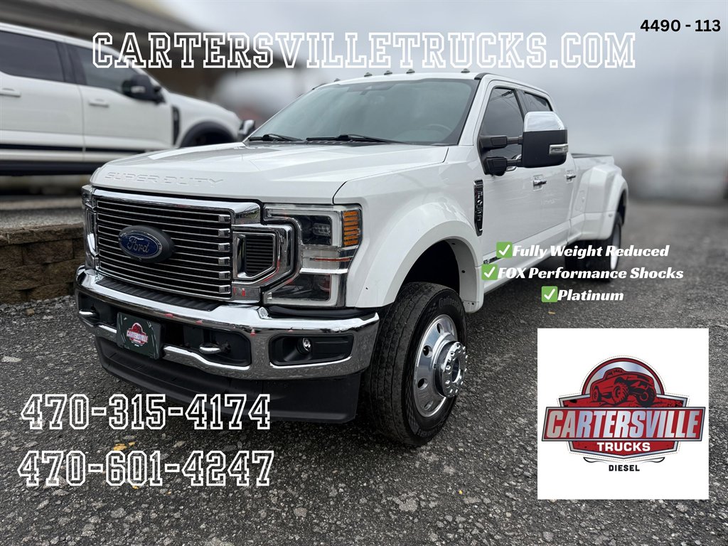 2020 Ford F-450 Super Duty Platinum Crew Cab LB DRW 4WD
