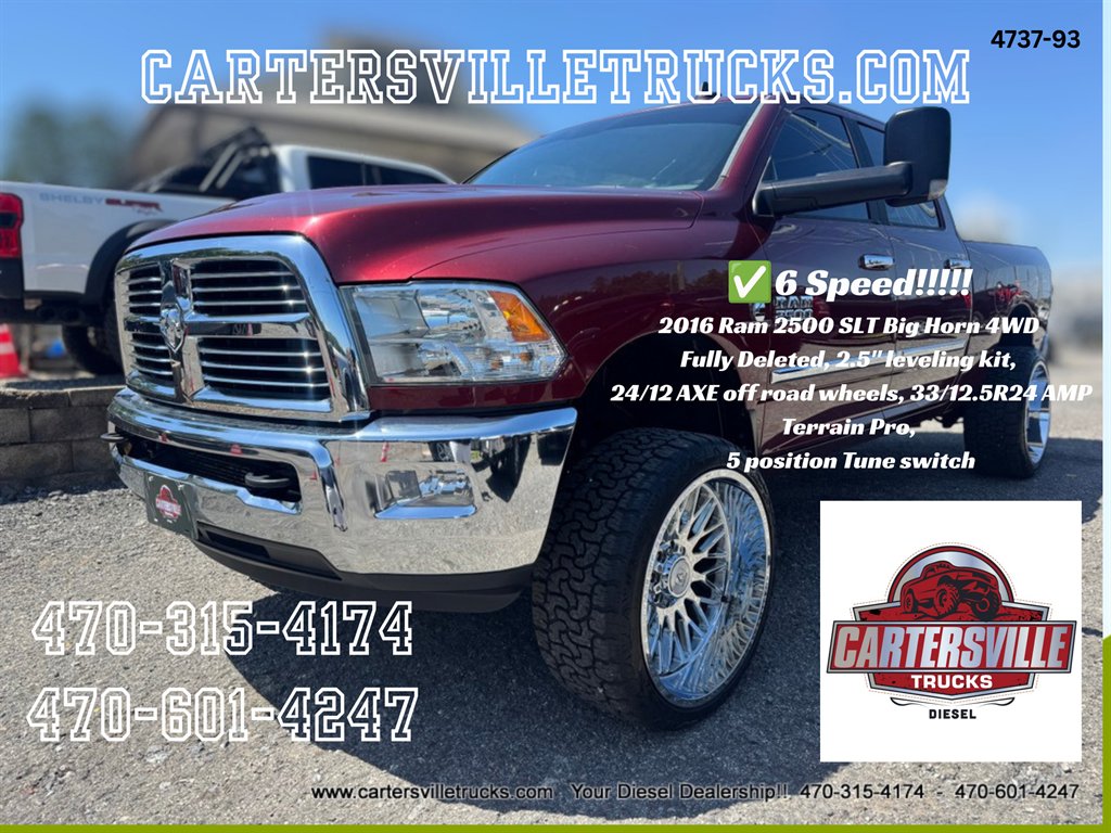 2016 Ram 2500 - $53,998