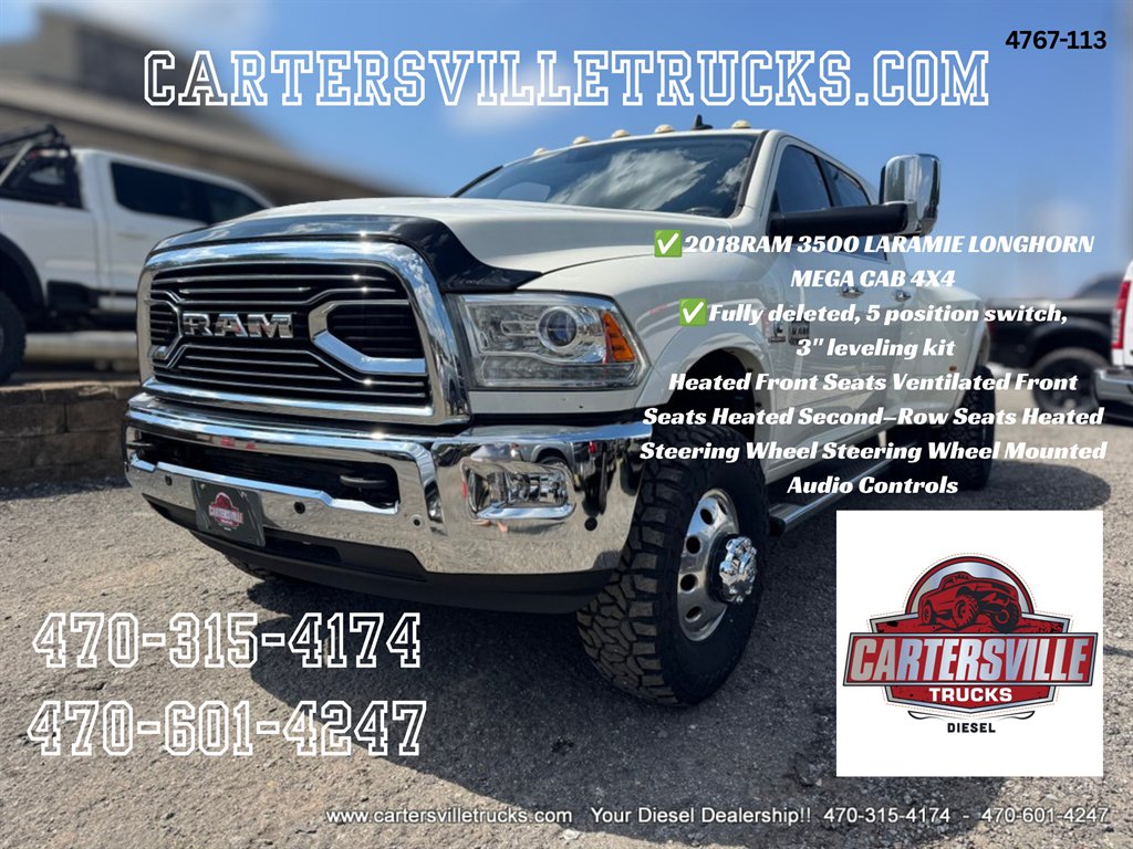 2018 Ram 3500 - $45,998