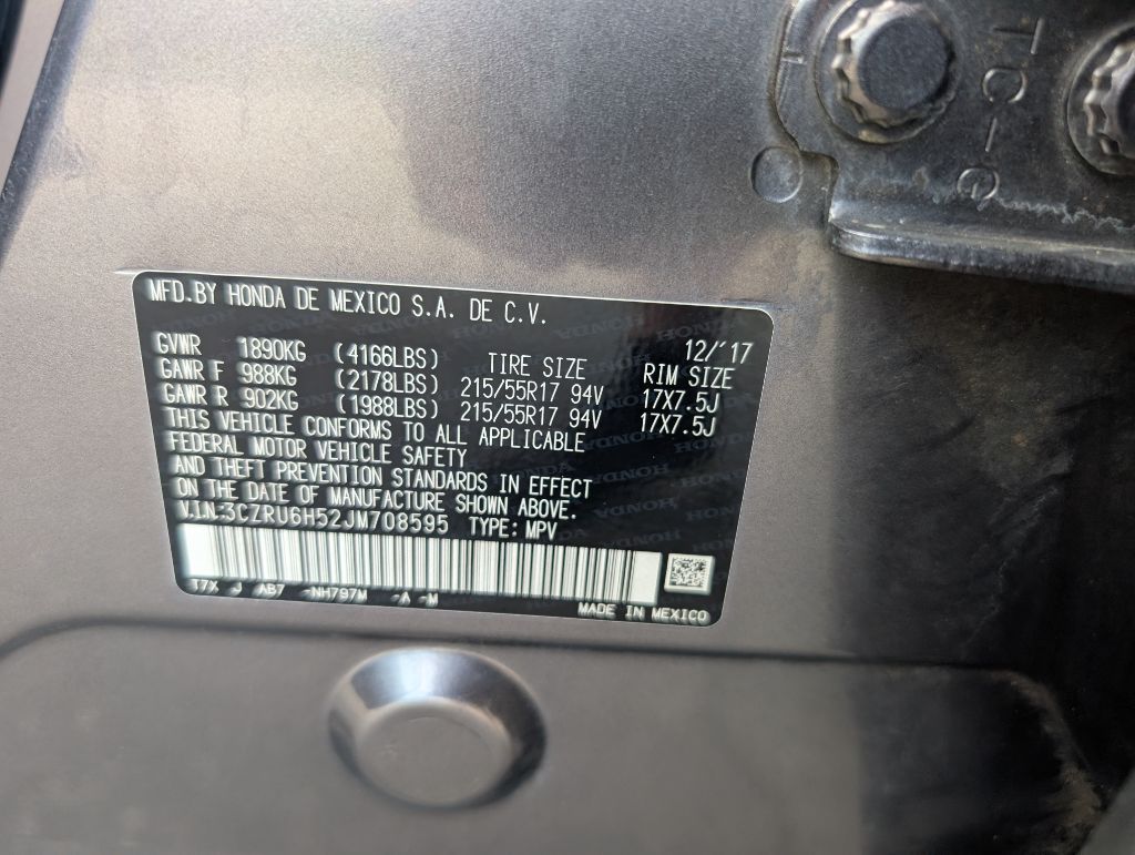 2018 Honda HR-V EX photo