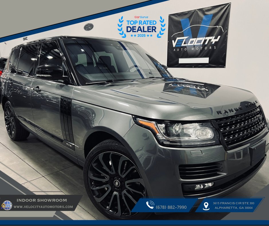 2017 Land Rover Range Rover V8 Supercharged LWB 4WD