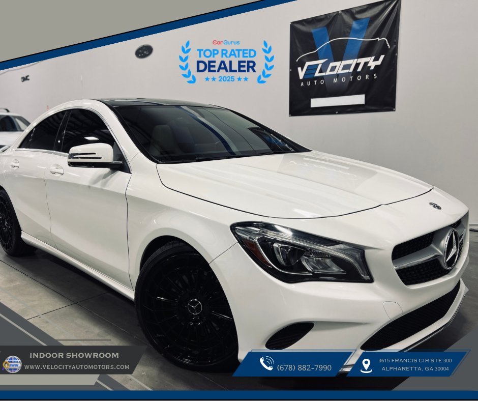 White (Cream Or Ivory) 2019 Mercedes-Benz CLA 250 FWD Coupe Front-Wheel Drive Automatic