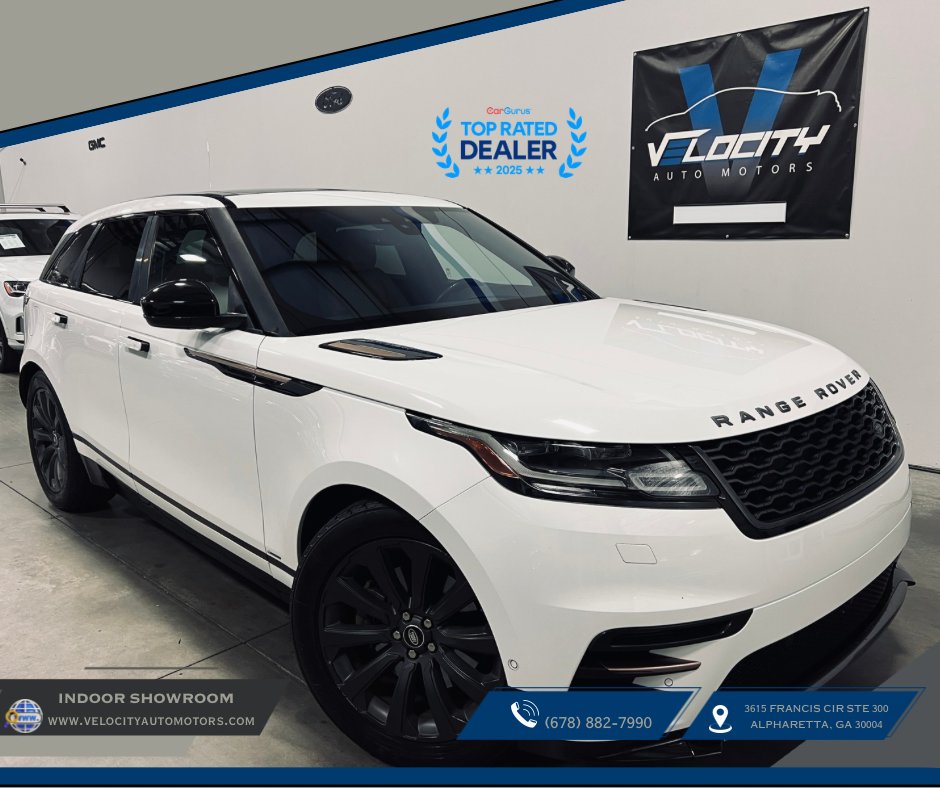White 2018 Land Rover Range Rover Velar P380 R-Dynamic SE SUV / Crossover All-Wheel Drive Automatic