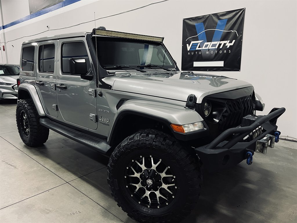 2018 Jeep Wrangler - $19,500