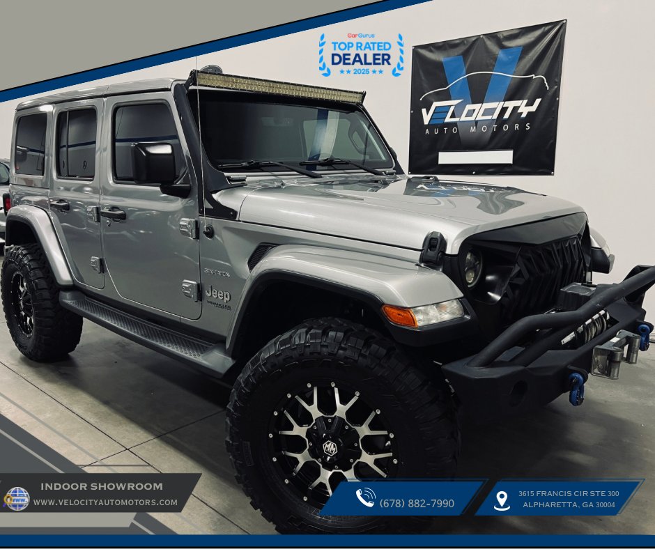 2018 Jeep Wrangler - $19,500