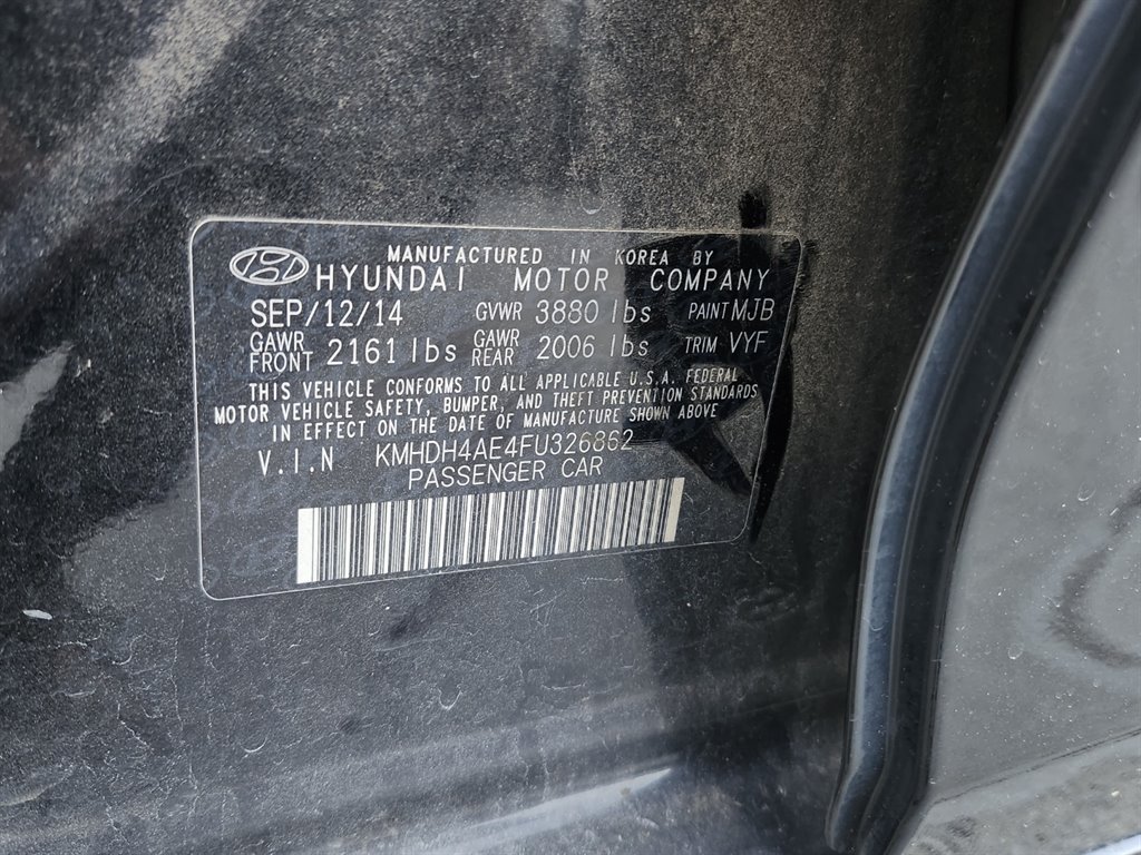 2015 Hyundai Elantra Limited photo