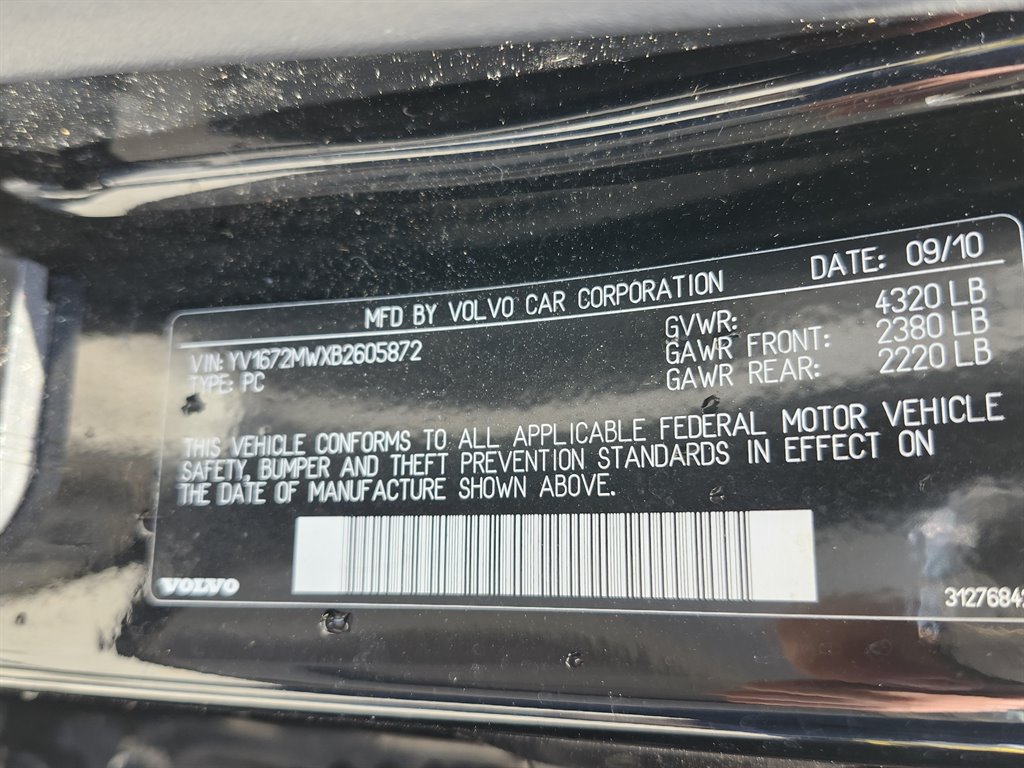 2011 Volvo S40 - $5,995