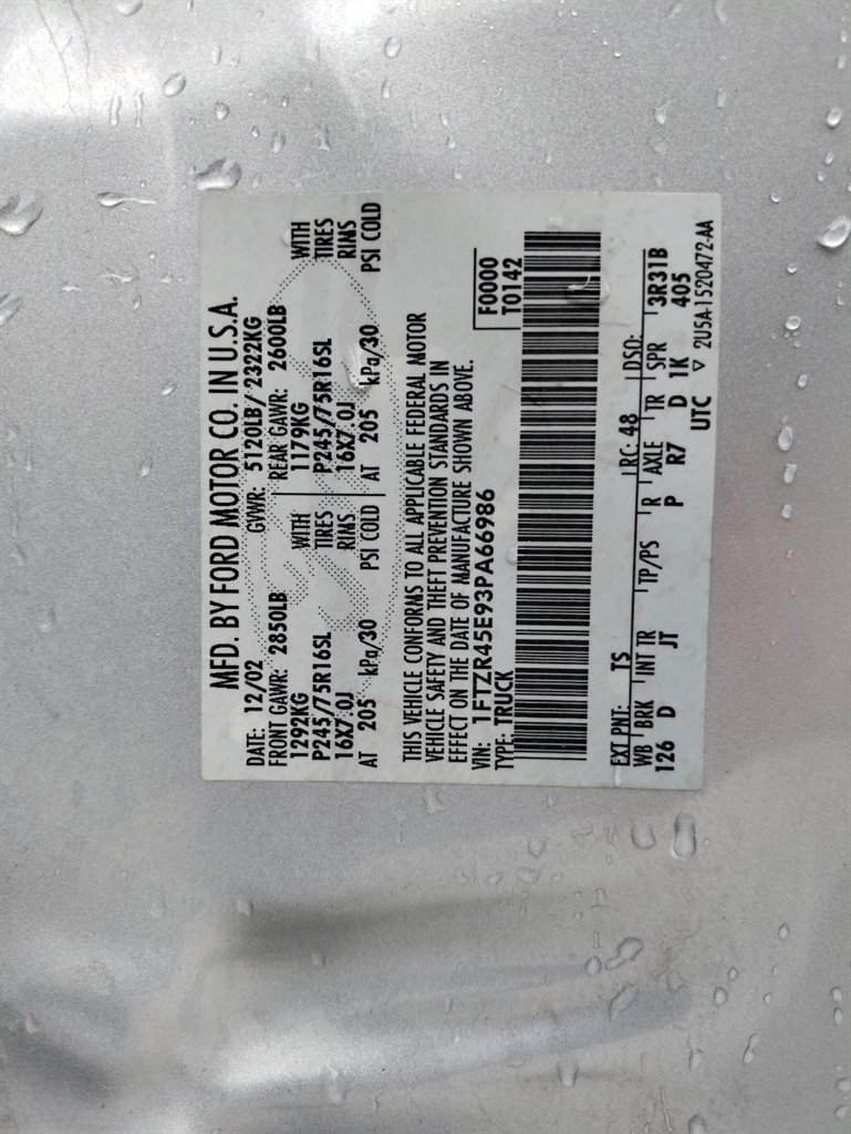 2003 Ford Ranger XLT FX4 Level II photo