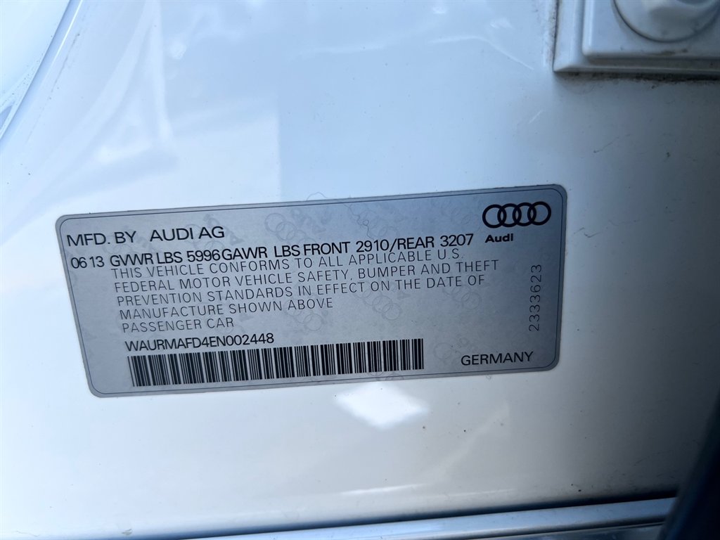 2014 Audi A8 - $18,995