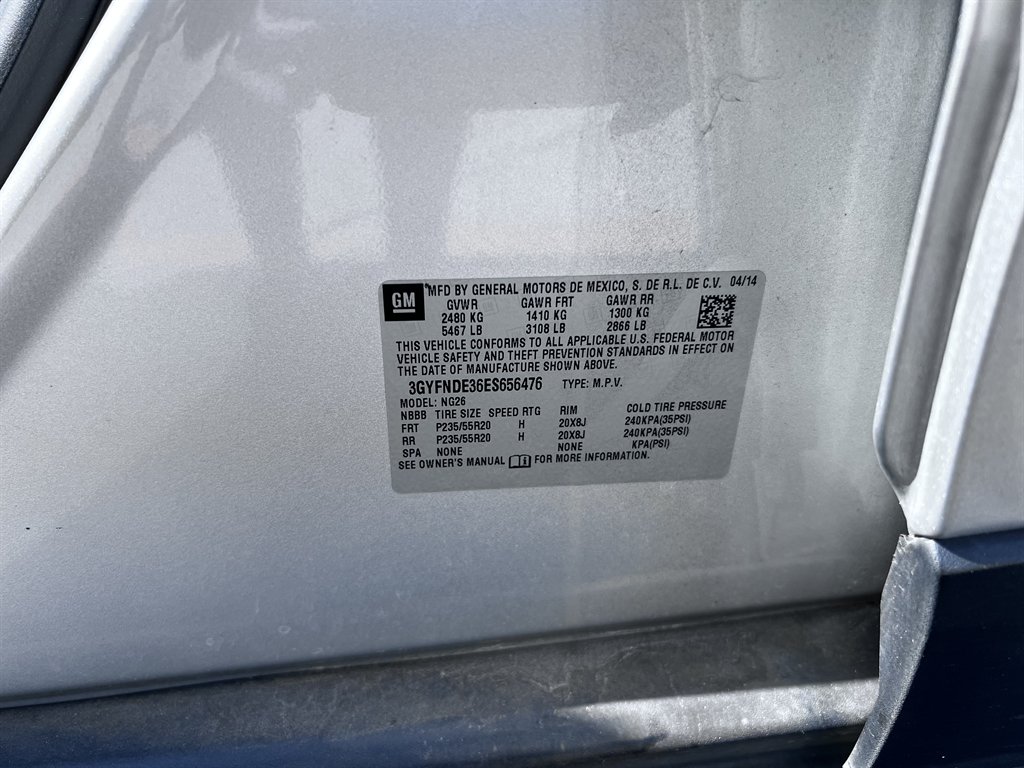 2014 Cadillac SRX - $9,995