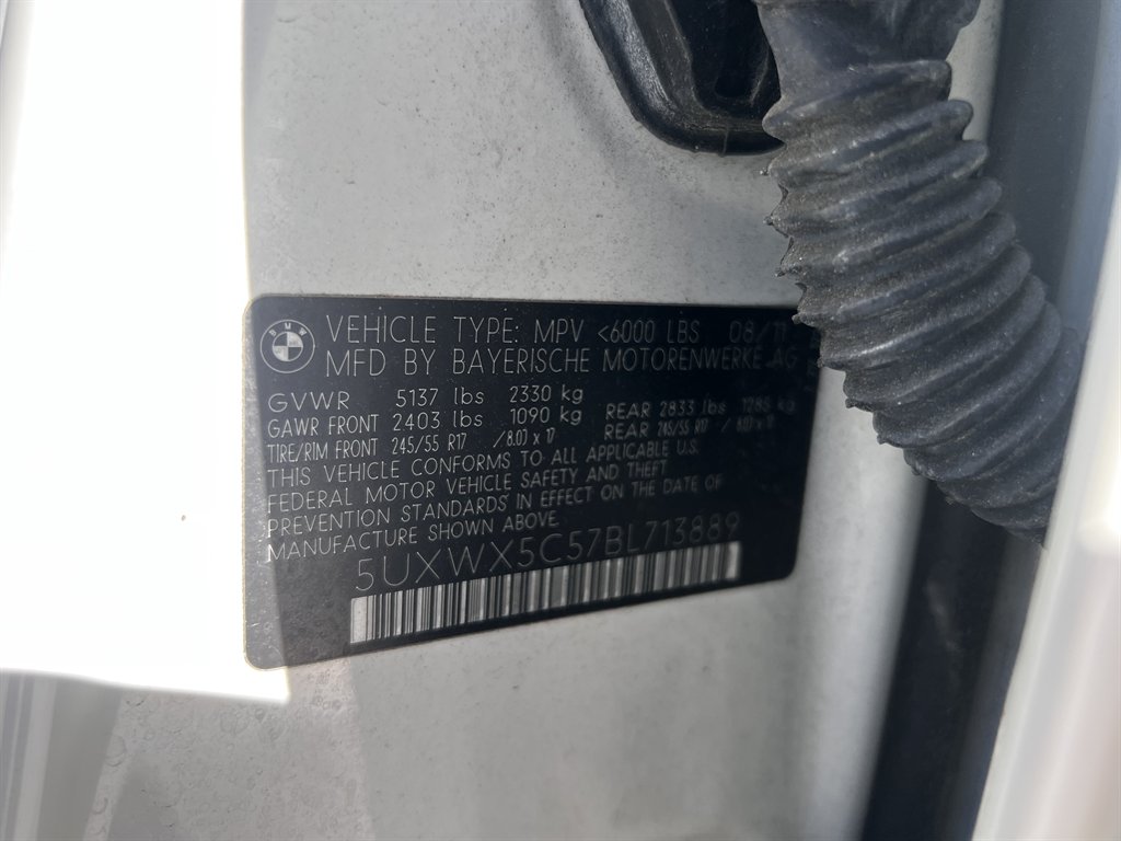 2011 BMW X3 - $5,995
