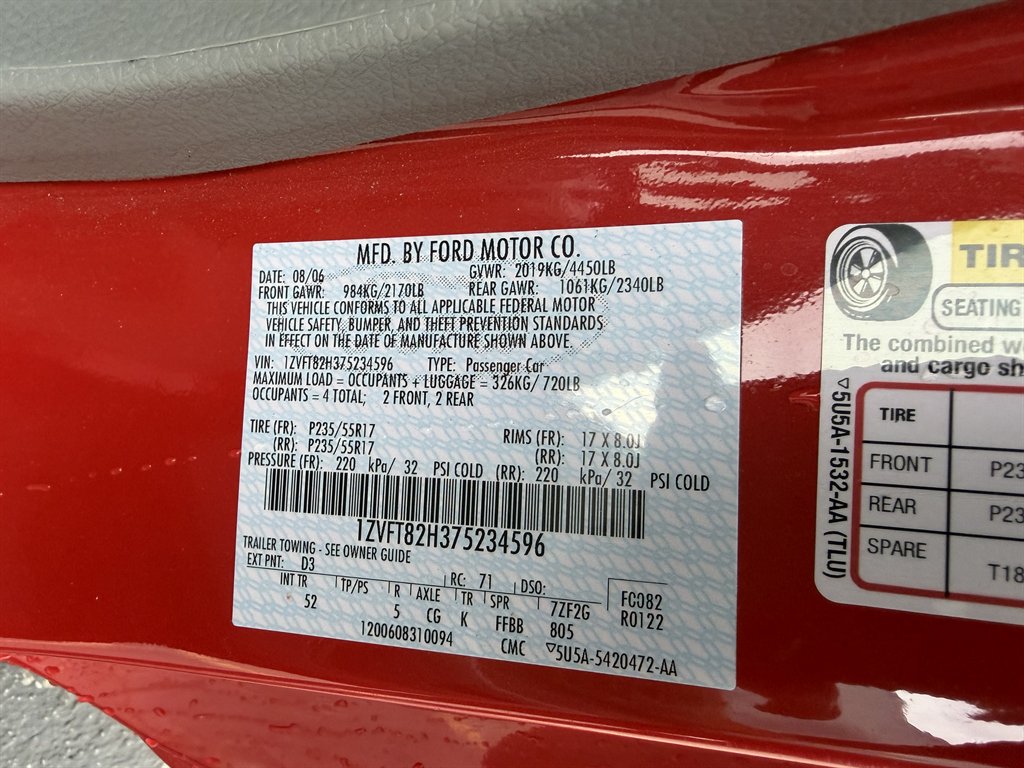 2007 Ford Mustang - $15,995