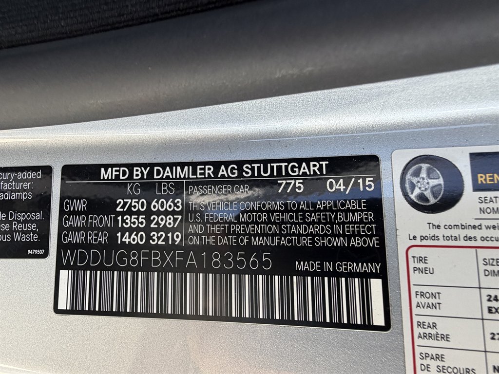 2015 Mercedes-Benz S-Class - $21,995