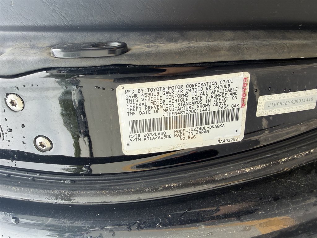 2002 Lexus SC - $8,995