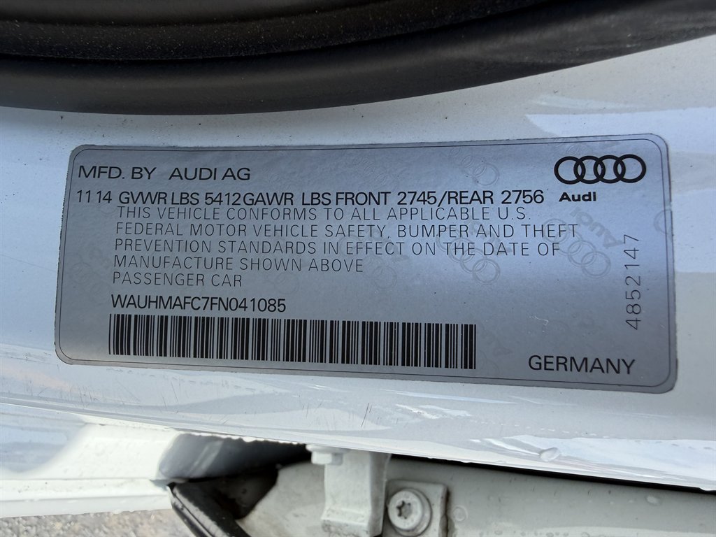 2015 Audi A6 - $10,995