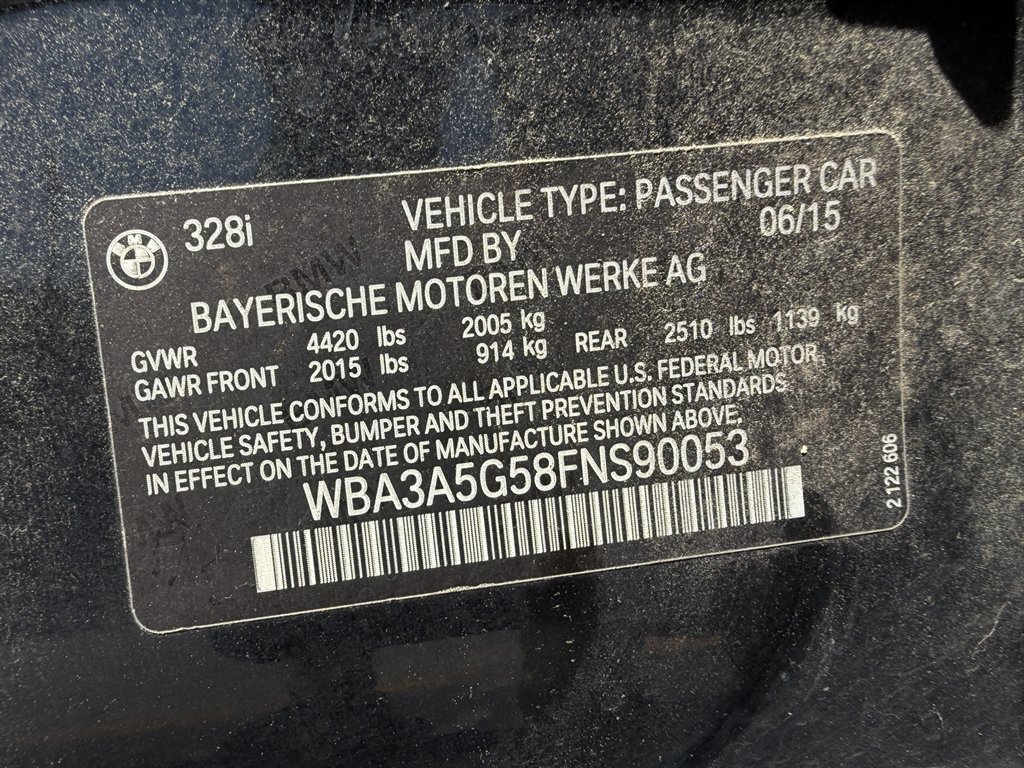 2015 BMW 3 Series - $8,175