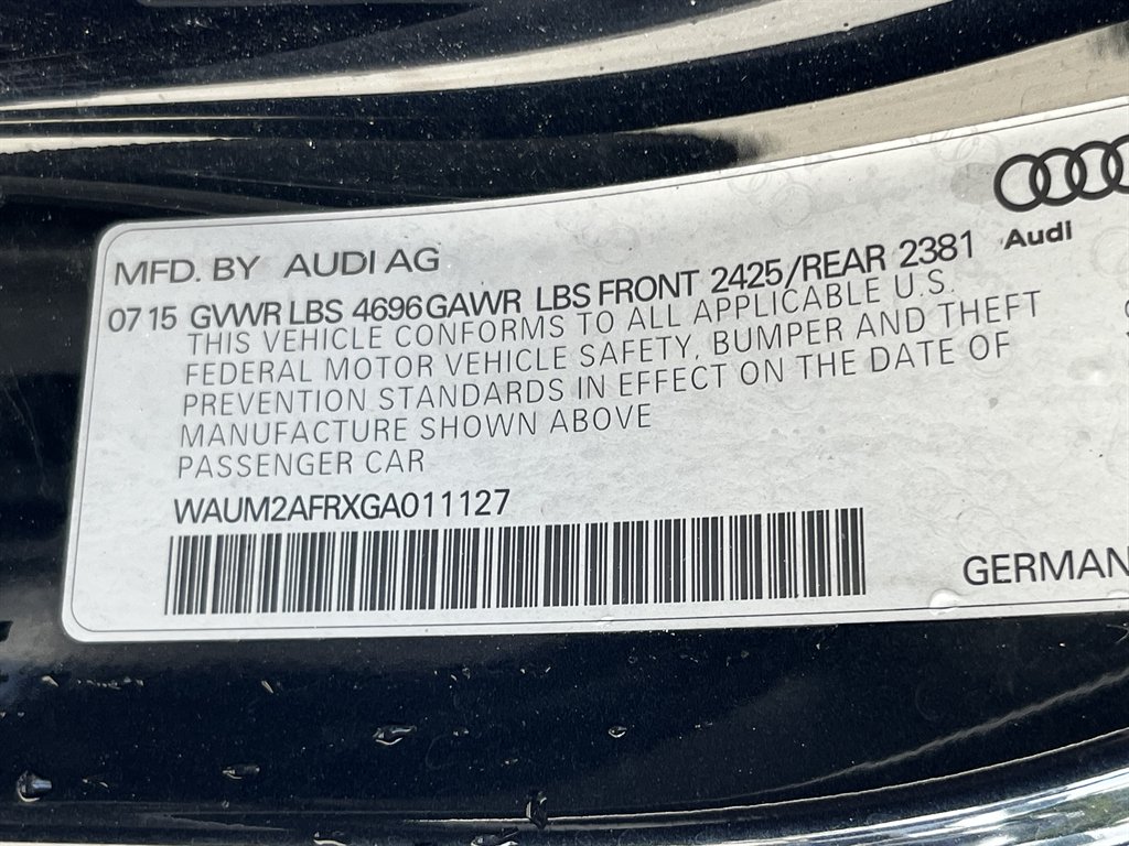 2016 Audi A5 - $8,995