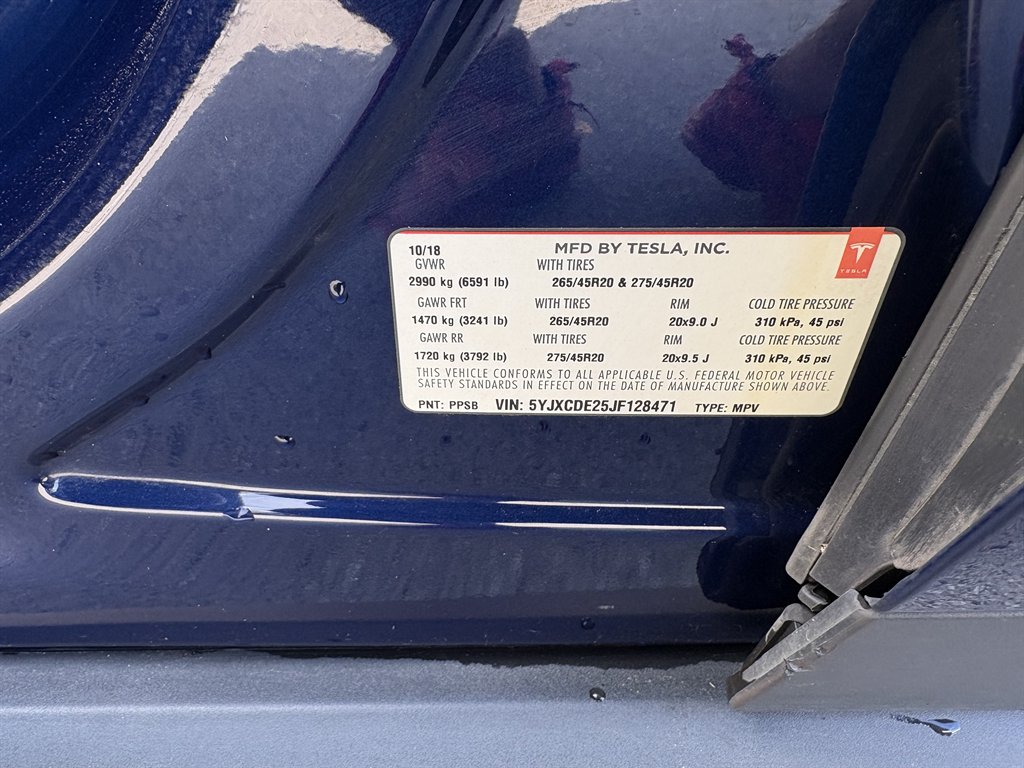 2018 Tesla Model X - $26,145