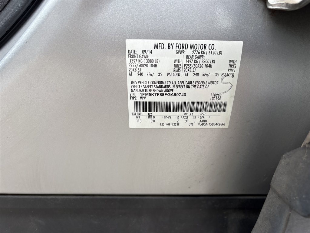 2015 Ford Explorer - $7,995