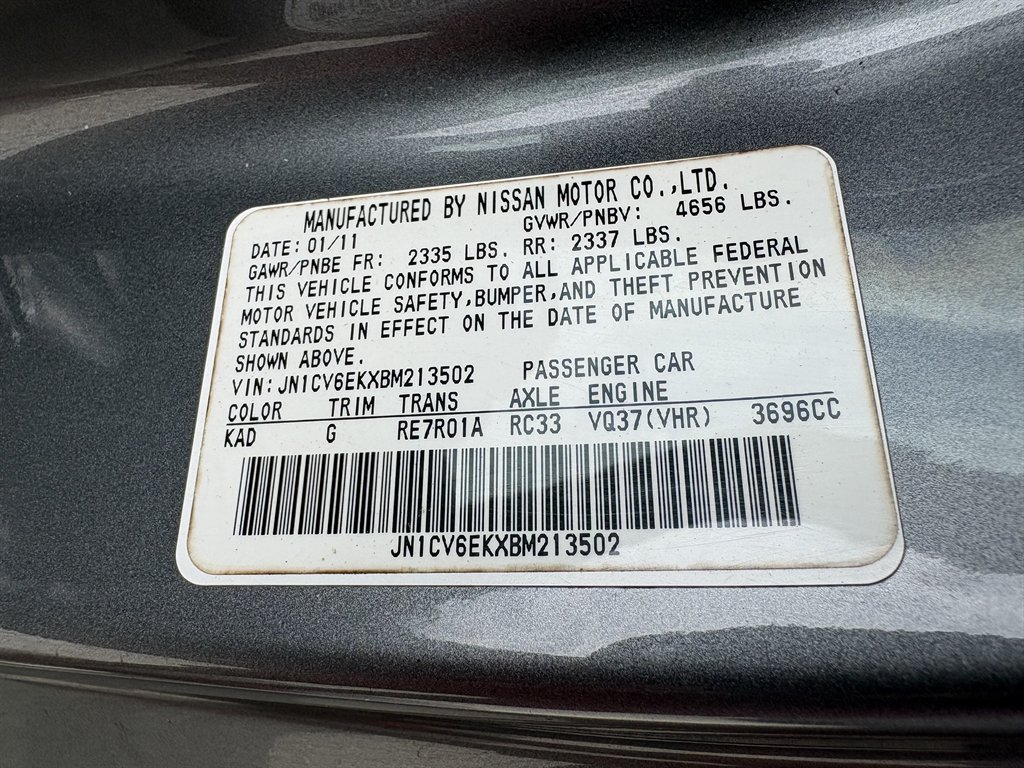 2008 INFINITI G - $9,995