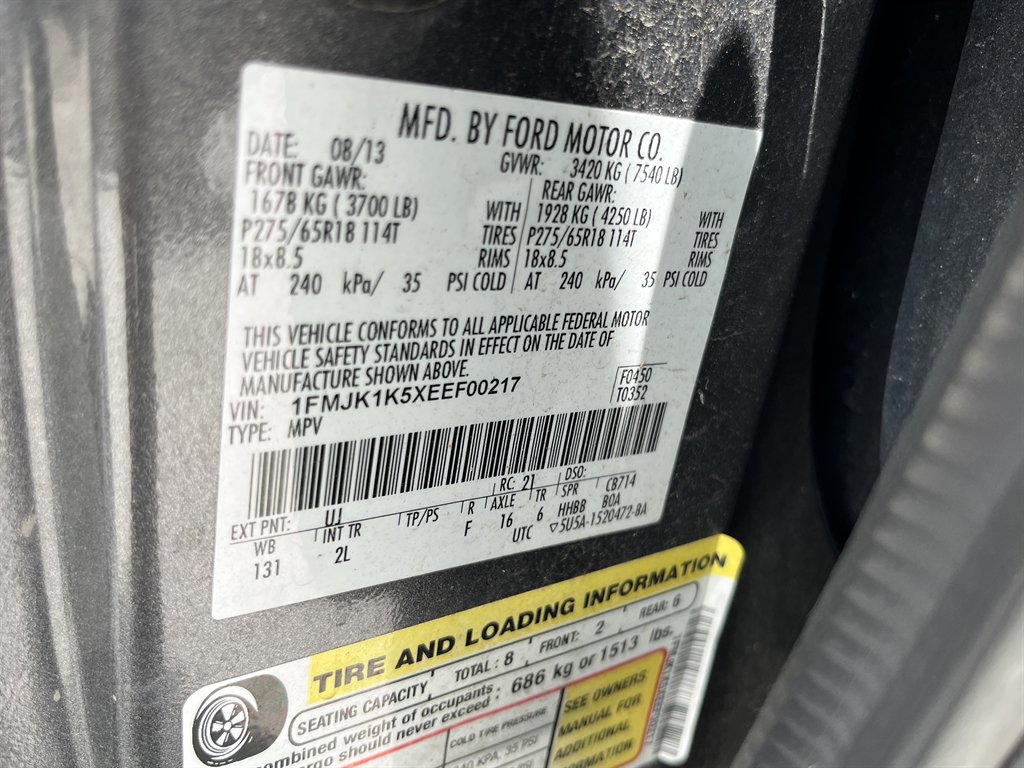 2014 Ford Expedition - $6,995