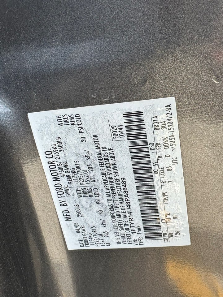 2008 Ford Ranger - $14,145