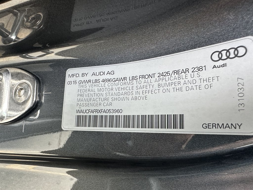 2015 Audi A5 - $10,875