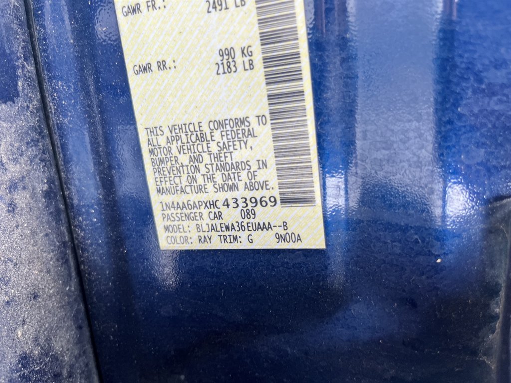 2017 Nissan Maxima - $11,995