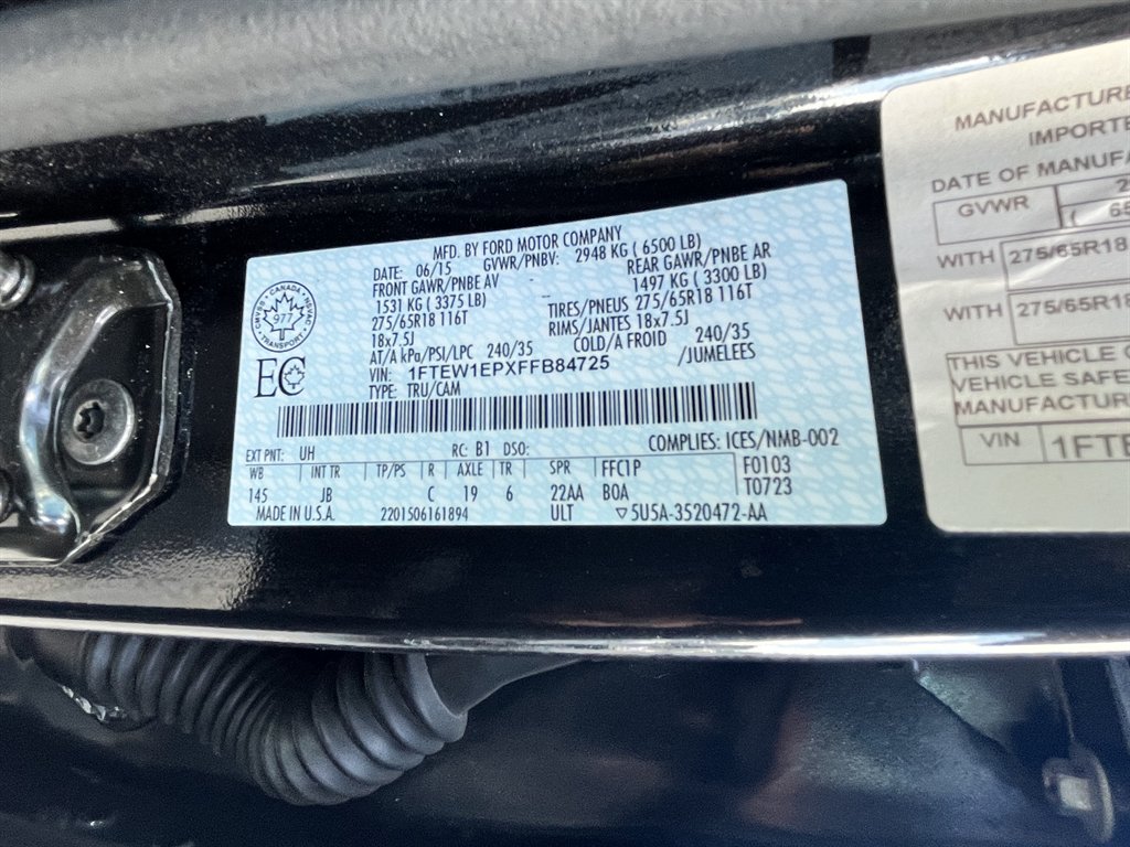 2015 Ford F150 - $15,194