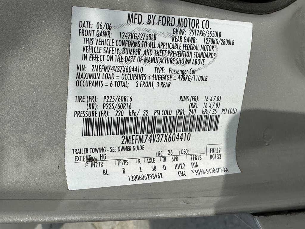 2007 Mercury Grand Marquis - $7,995