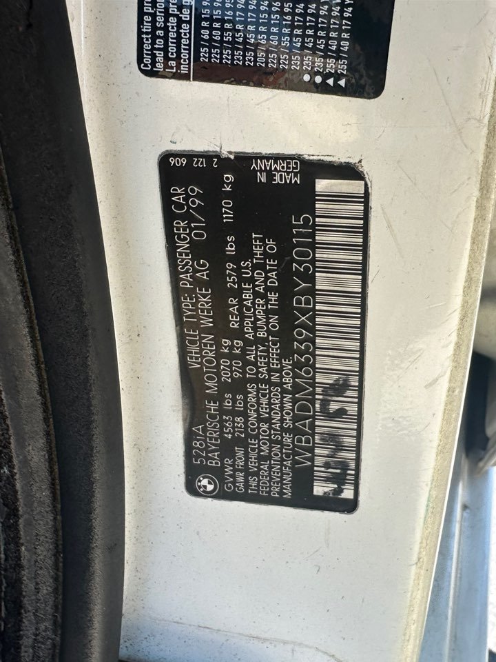 1999 BMW 528i - $5,995
