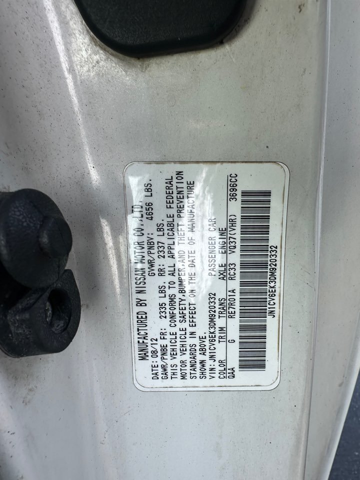2013 INFINITI G - $7,995