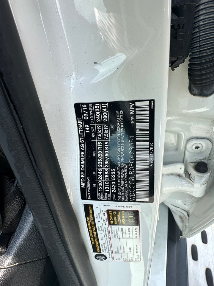 2015 Mercedes-Benz GLK-Class - $9,705