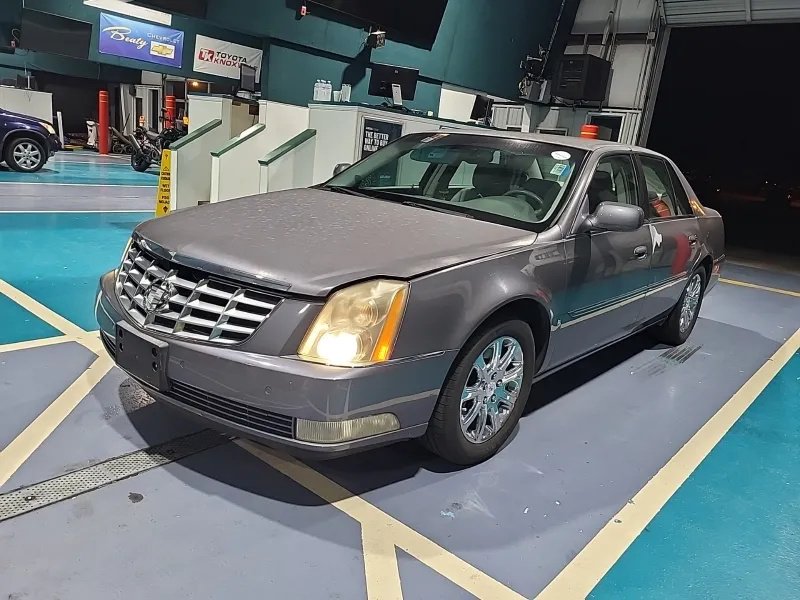 Gray 2008 Cadillac DTS Sedan Front-Wheel Drive Automatic