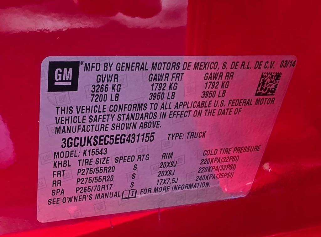 2014 Chevrolet Silverado 1500 - $13,995