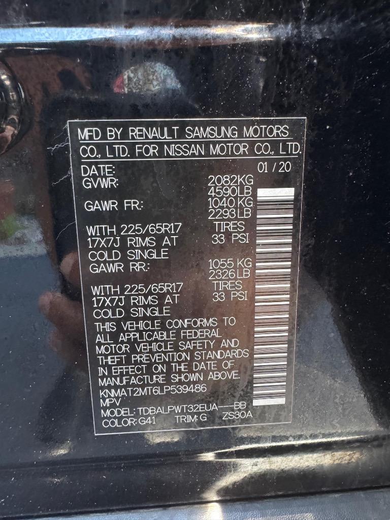 2020 Nissan Rogue - $17,995