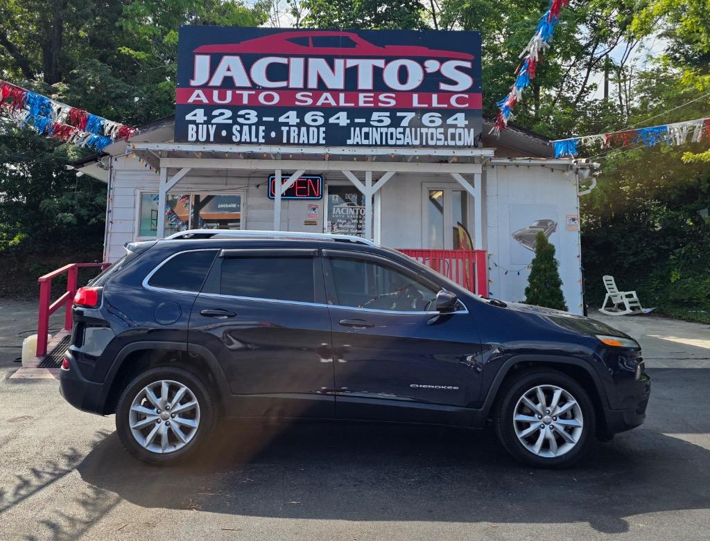 Blue 2014 Jeep Cherokee SUV / Crossover Front-Wheel Drive