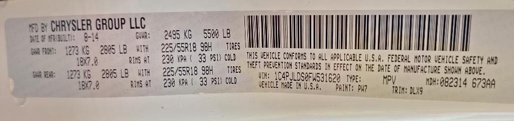 2015 Jeep Cherokee - $10,995