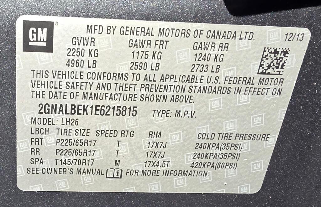 2014 Chevrolet Equinox - $8,995