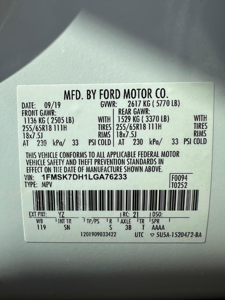 2020 Ford Explorer - $15,995