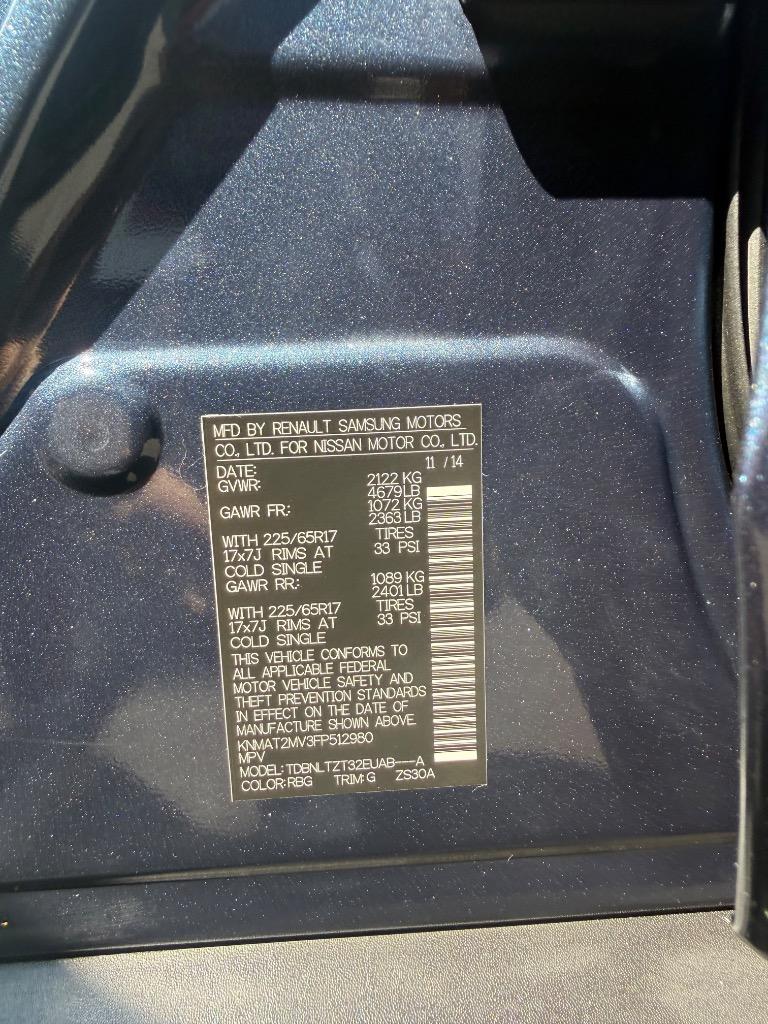 2015 Nissan Rogue - $13,995