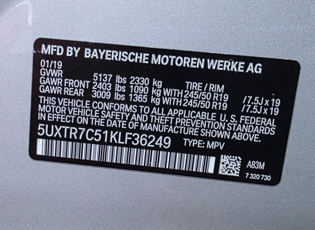 2019 BMW X3 - $15,995